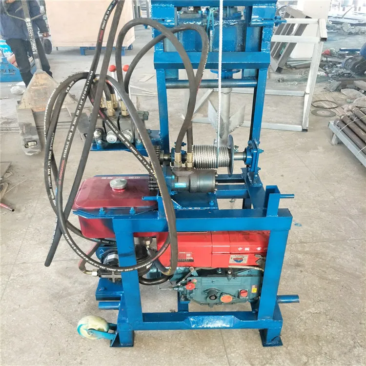 Rotation percussive type artesian well drilling machine / machine drill wells artesianos