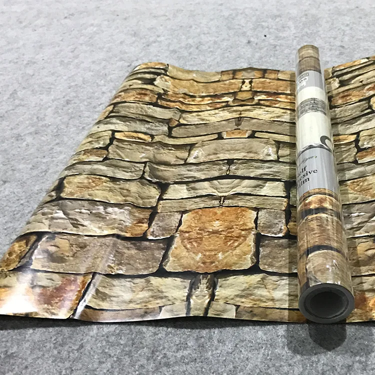 Professional Popular Beautiful Living Room Wall 3D Stone Wallpaper,mica wall paper