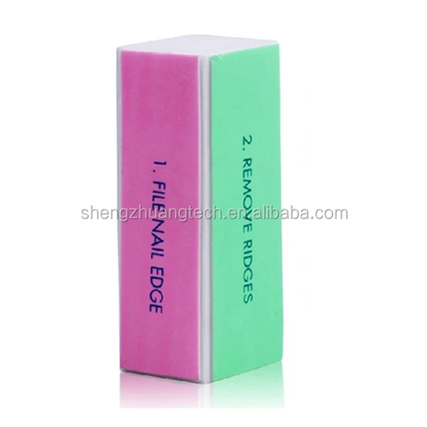 EXW метка частного назначения 4 стороны акриловый Фрезер для ногтей cо шлифовальными буферными пилка для ногтей