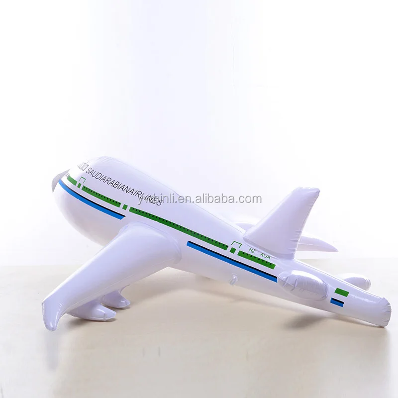 Factory sale White color inflatable jet airplane 747 aircraft for party decoration