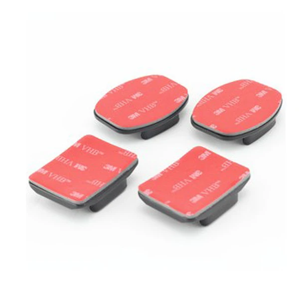 F05737 2шт квартиру + 2шт изогнутые липким клеем горе для GoPro HD Hero2 Hero3 камеры спорта DV