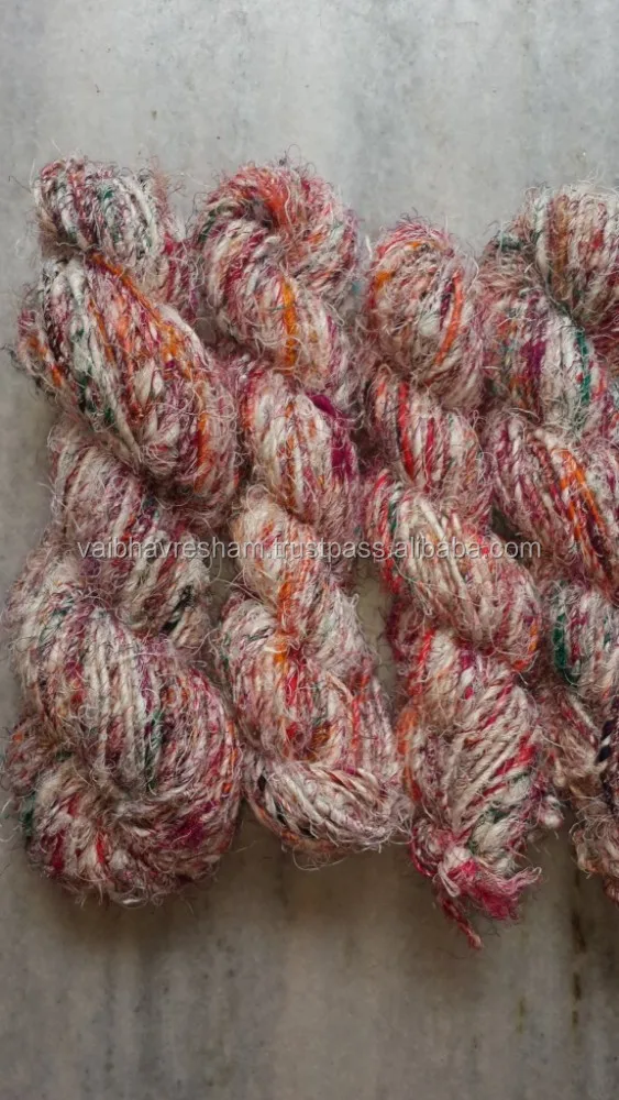 New Trend Indian Recycled Handmade Linen Yarn