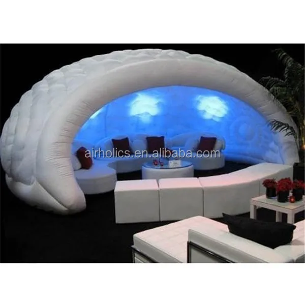 Лидер продаж, светодиодный надувной иглу H2108, надувная сферическая фотокамера на продажу