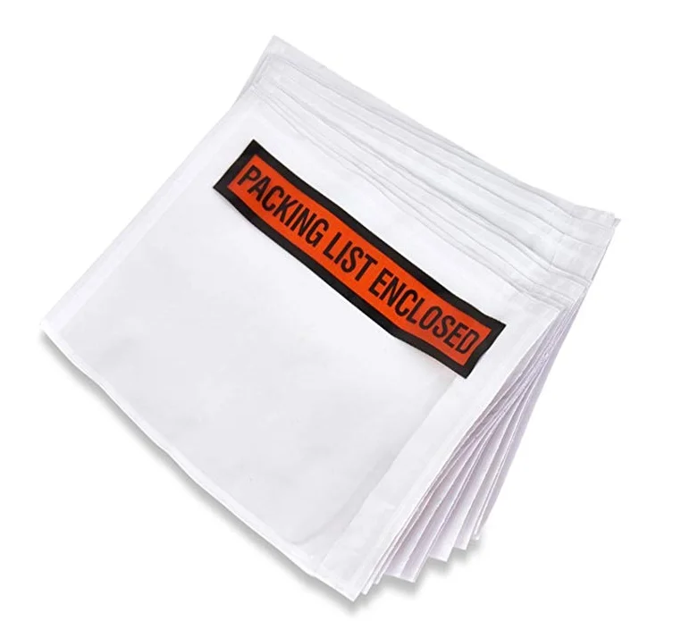 Самоклеящийся конверт для документов, упаковочный лист энпелопы