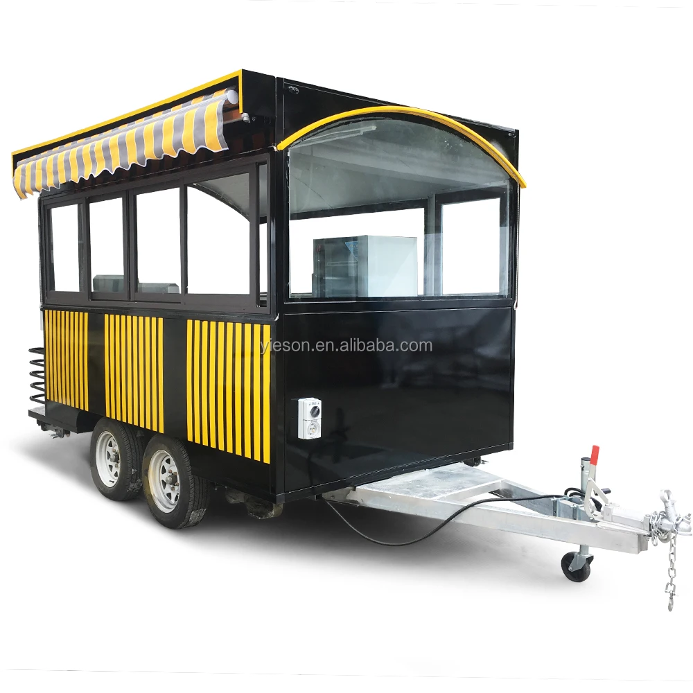 New Arrival Mobile Food small Truck Trailer/rent fast food trailer for sale