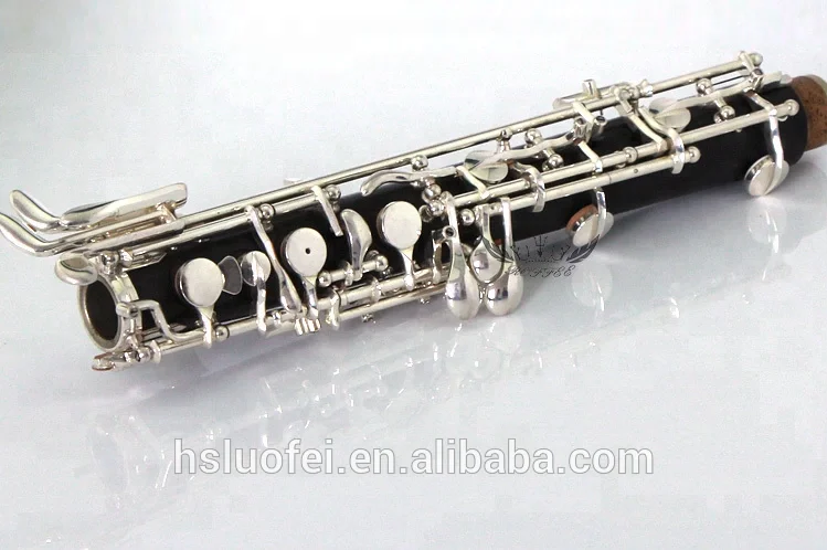 Roffee Adult Type Silver Plated Semi Automatic Ebony Oboe