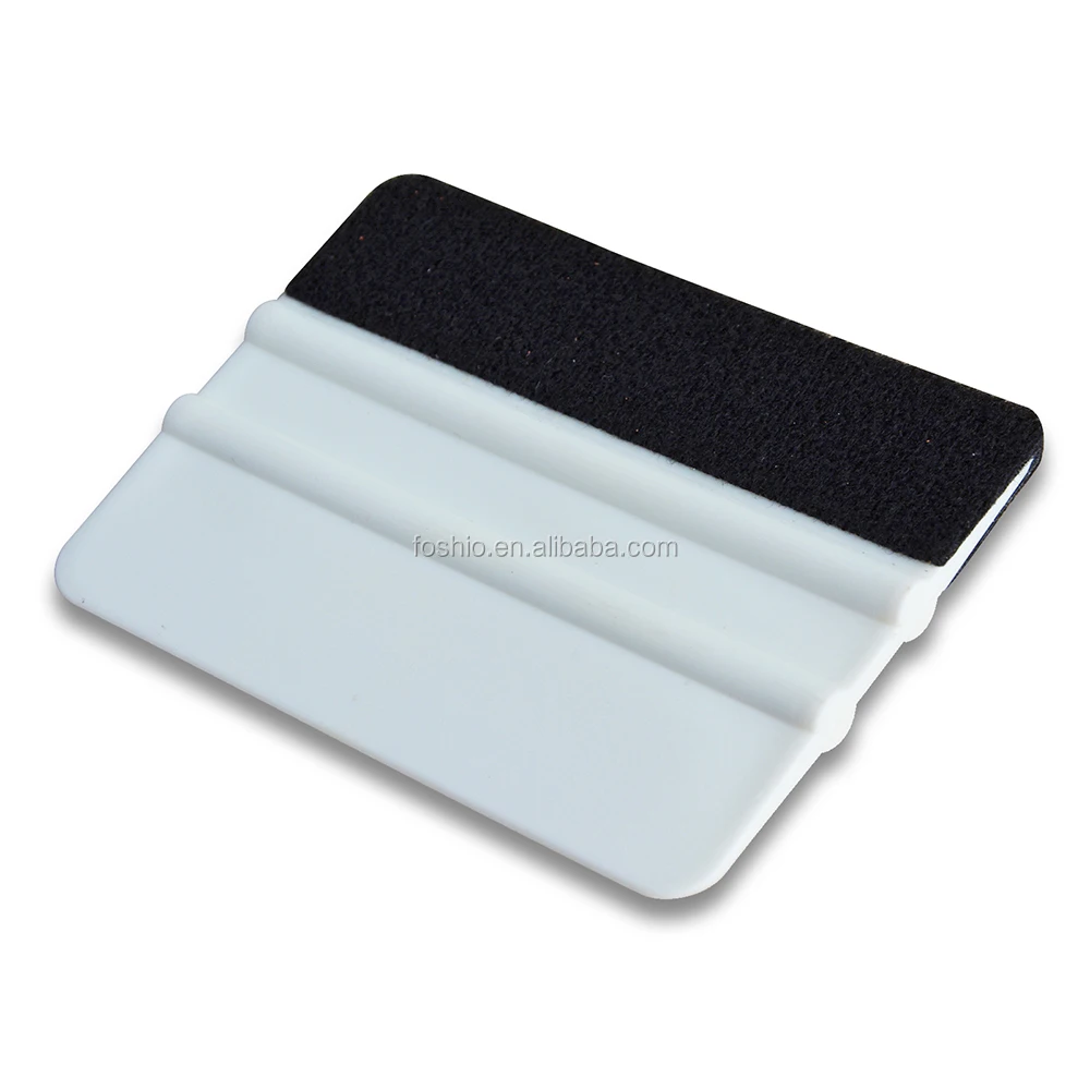 Скребок для трафаретной печати/скребок для нанесения пленки/гибкий белый скребок для виниловой упаковки