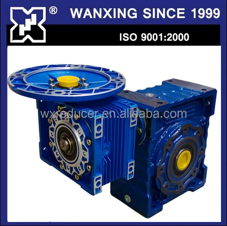 b14 and b5 flange input cast iron nmrv worm gear motor reduction gearboxes with output flange