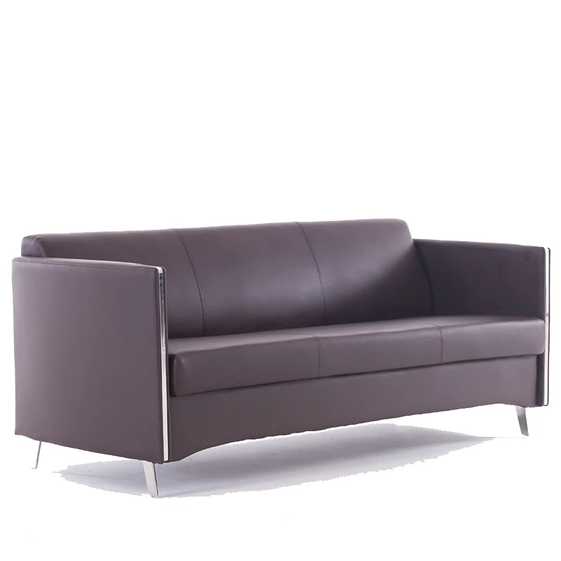 
David HL-8001 Popular Modern Classic Design Old Style Vintage Leather Sectional office Sofa 