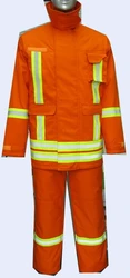 EN469 NFPA1971 Dupont Nomex 4 Layers  Fire Fighter Fireman clothing Fire Fighting Firefighter Suits