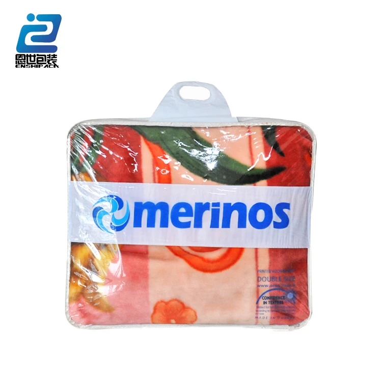 Non Woven and Plastic Comforter Bag For Bedding Set bag in Home