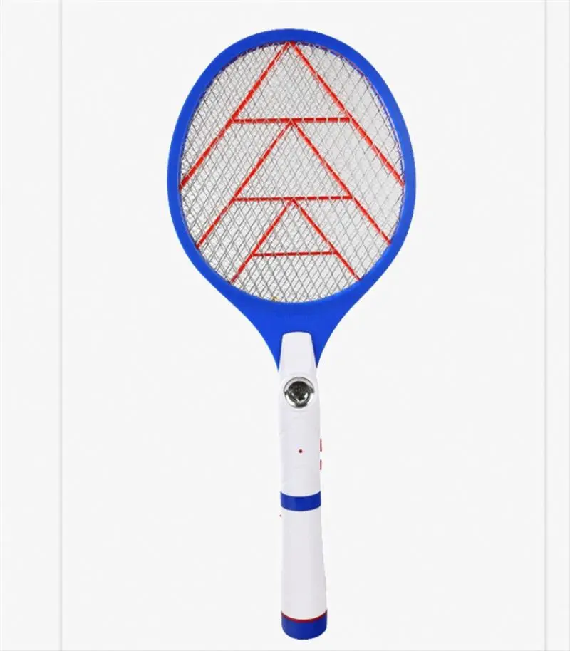 China supplier electric flyswatters led flashlight electronic mosquito swatter