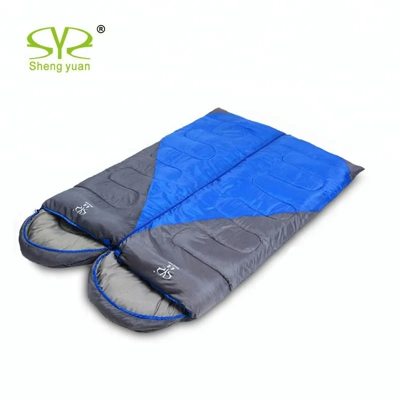 Wholesale 4 season Joint envelope hiking outdoor camping sleeping bag