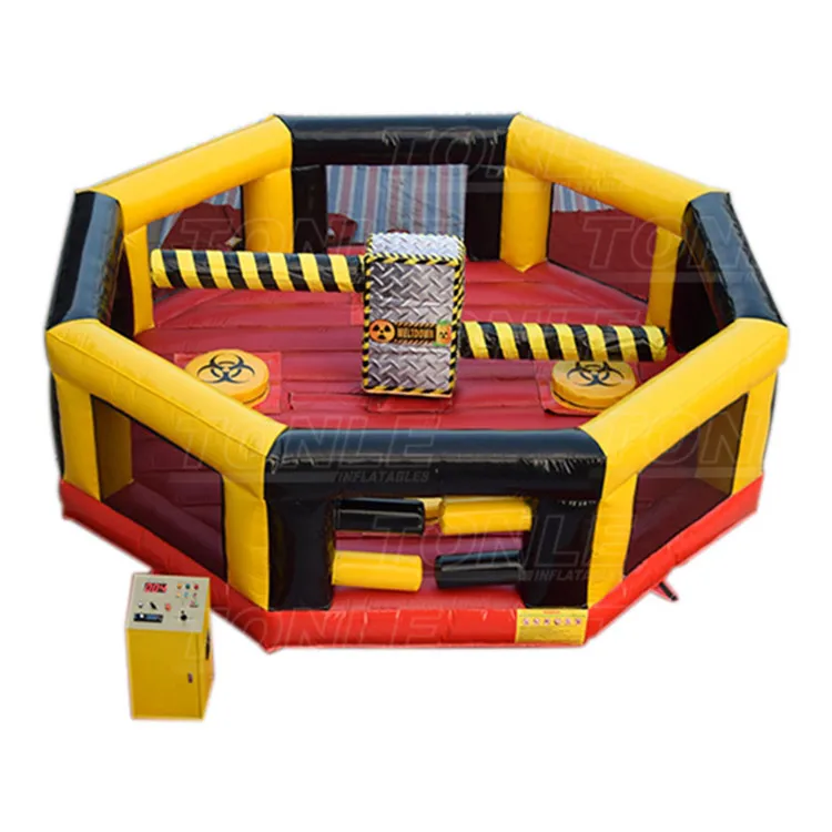 cheap 4 players inflatable last man standing,inflatable total wipeout sweeper game for sale