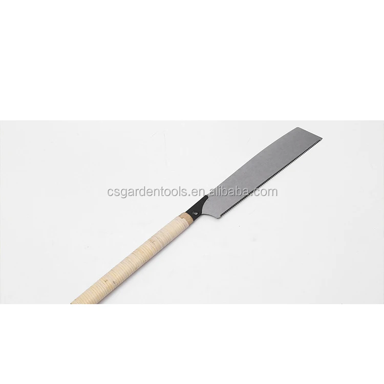 605mm 65# bamboo tools Japanese hand saw with rattan