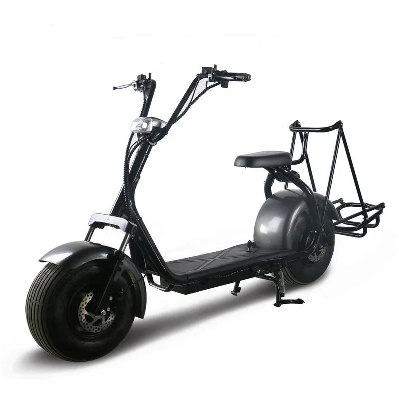 Fashion New Design 1500W 60V 20Ah Electric Scooter City Coco With Golf Support