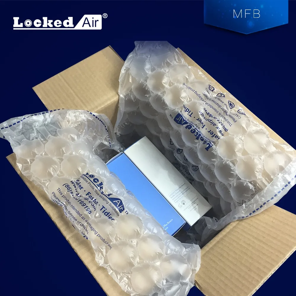 Factory supply air filling rate 95% strong anti-shocking custom air cushion bubble bags
