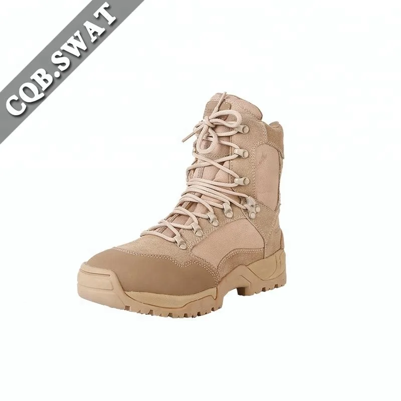 Man-made Slip Resistant Sole For Enhanced Safety Velocity combat Desert Boots