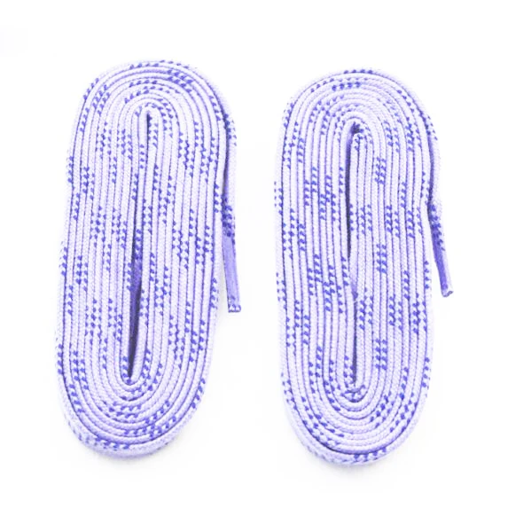 Colored Flat Hockey Laces, Factory Price Laces with Moulded Tips