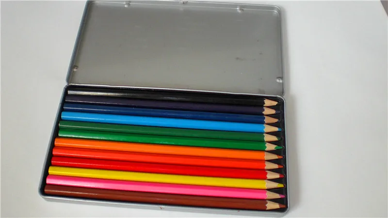 Rainbow Dermatograph Made in China 18pcs Colored Pencil