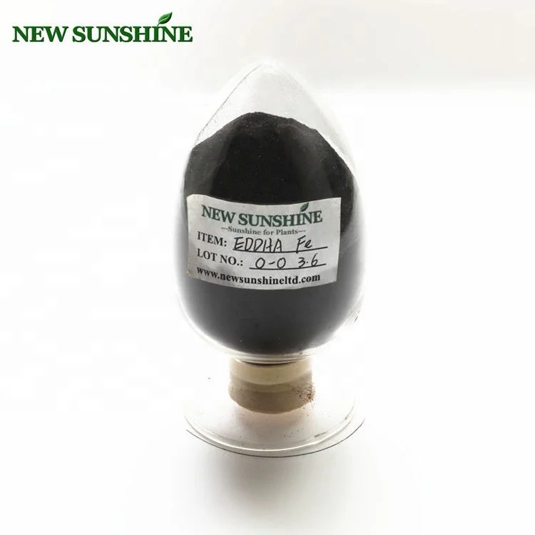 Organic Fertilizer Fe 6% EDDHA Ortho-Ortho 4.8 %