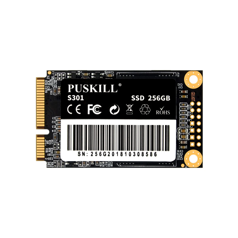 Жесткий диск PUSKILL SSD MLC mSATA 256
