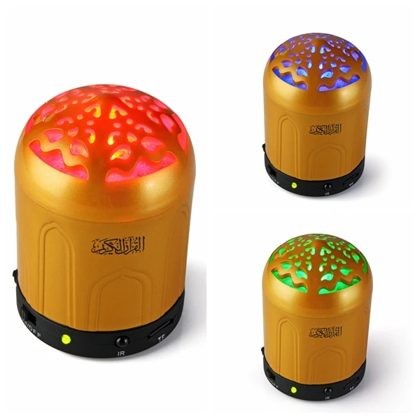 Цифровой тилават коран со светодиодной подсветкой, трансляция на урду, часы харамин, азан, динамик Корана