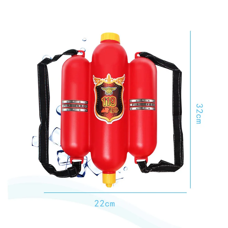 
Wholesale plastic guns custom big backpack toy water gun for kids 