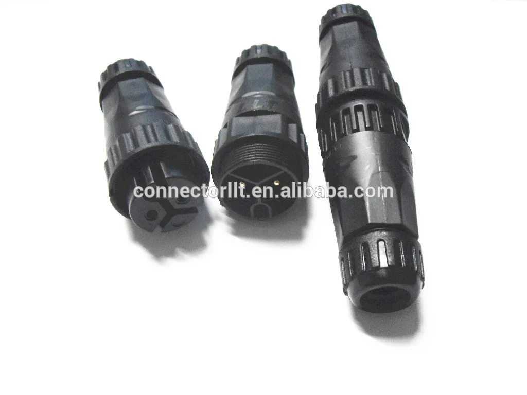 авто винт подключение быстрым блокировки 2 контакты водонепроницаемый разъем