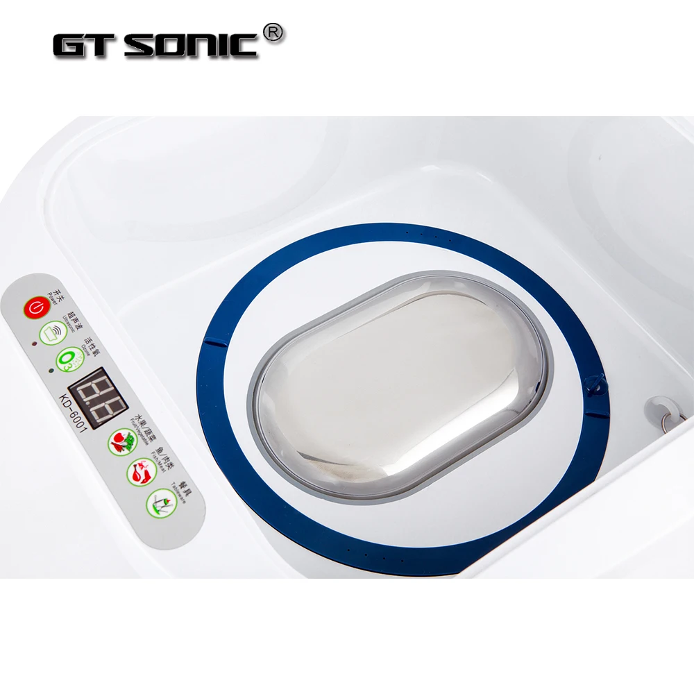 KD-6001 домашнее применение ультразвуковой озоновый очиститель для овощей объемом 12 8