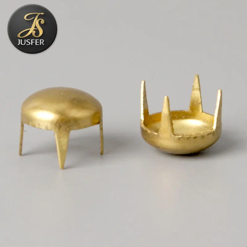 Round rivets studs with 4 claws nailhead for beads