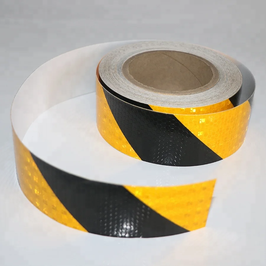
PET colored warning sheeting high intensity grade reflective sign 