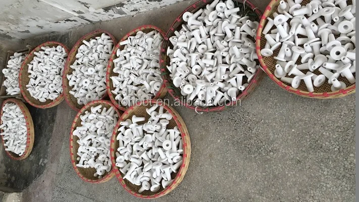 Ceramic cuplock 70%/ 80%/ 85% Al2O3 alumina 10% POROSITY 5% water absorption