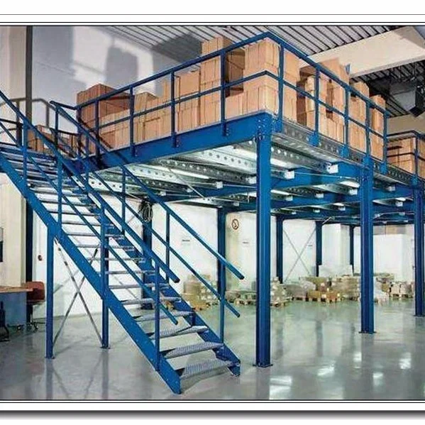 Industrial Pallet Storage Mezzanine Floor Steel Platform Rack