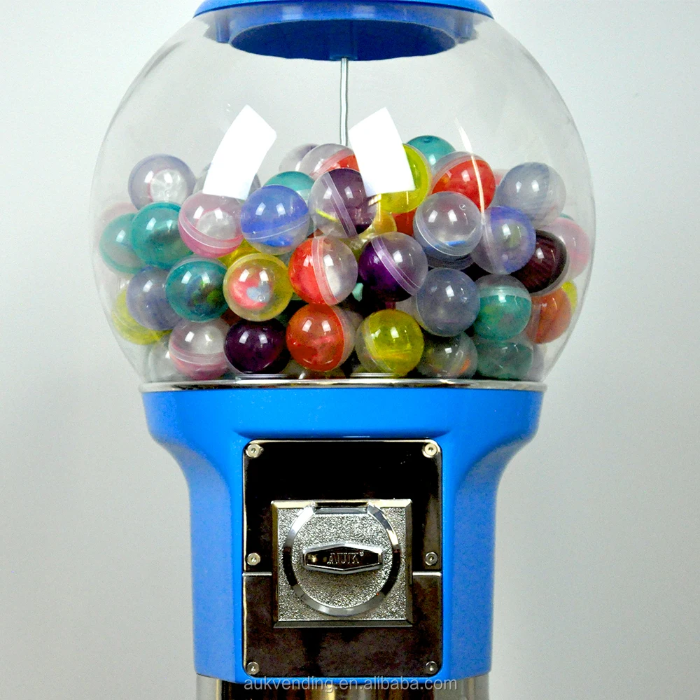 bulk spiral candy capsule bouncy ball station vending machine