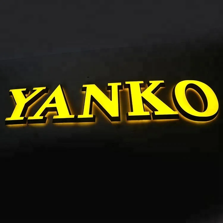  Сделай Сам 3D акриловый ЧПУ светодиодный канал буква знак
