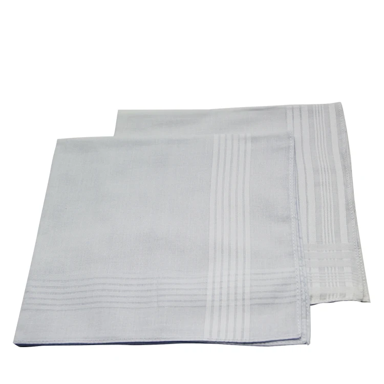 New Design soft yarn dyed cotton handkerchiefs for men