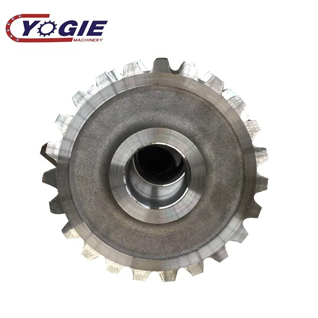 large size casting steel crawler crane bulldozer chain sprocket