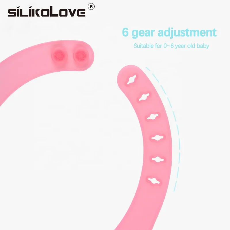 Adjustable waterproof silicone baby bibs feeding baby burp cloths kids boys girls aprons children eating lunch breastplate