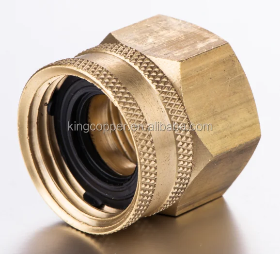 brass garden hose fitting