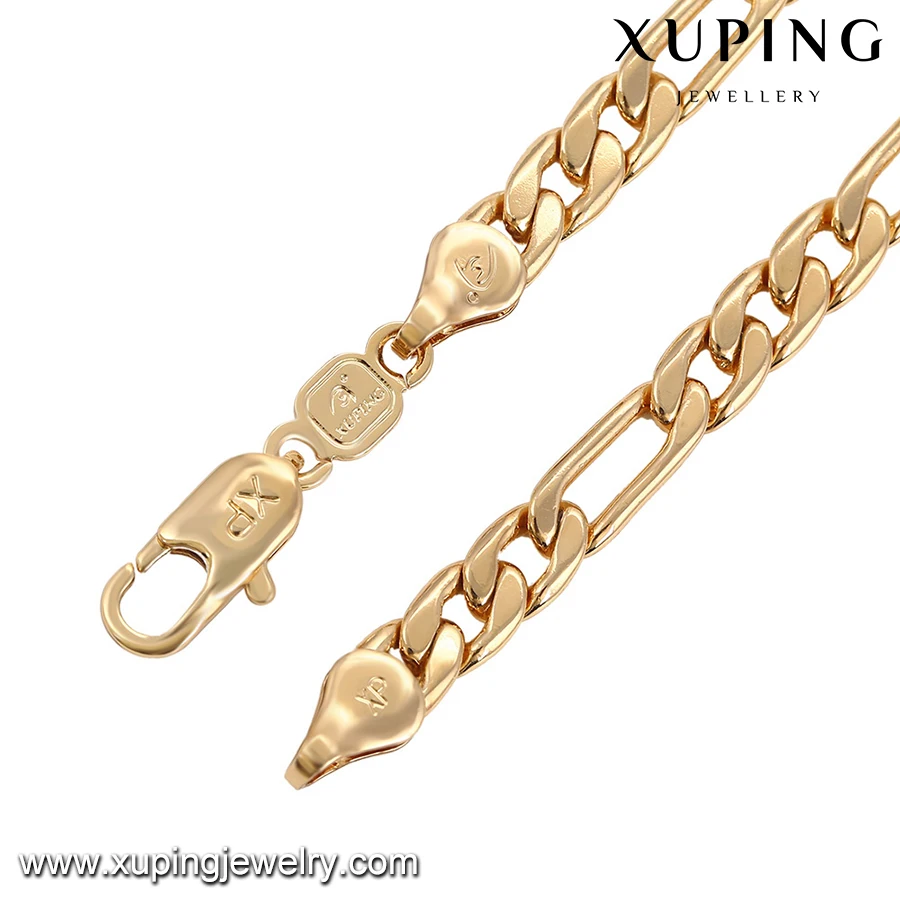 43179 Xuping Jewelry  18K Gold Plated Fashion Chain  Necklace