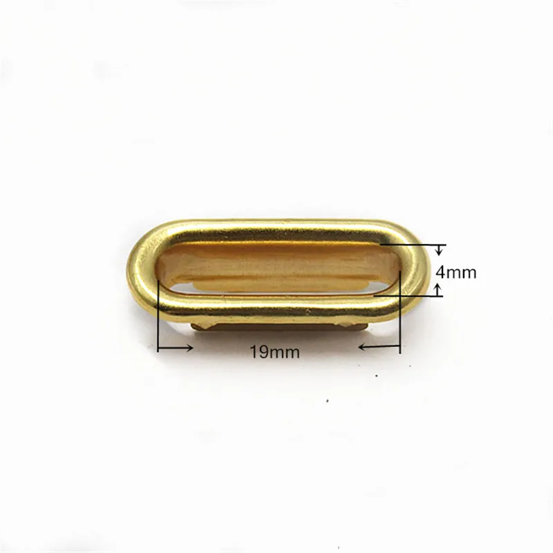 Gold Grommet Oval Eyelet For Clothing