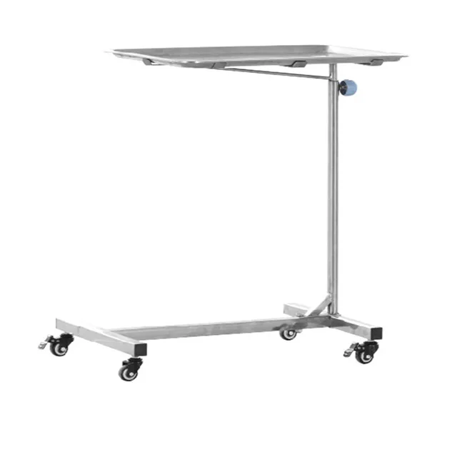 YFQ022 Medical Full Stainless Steel Surgical Instrument Equipment Trolley