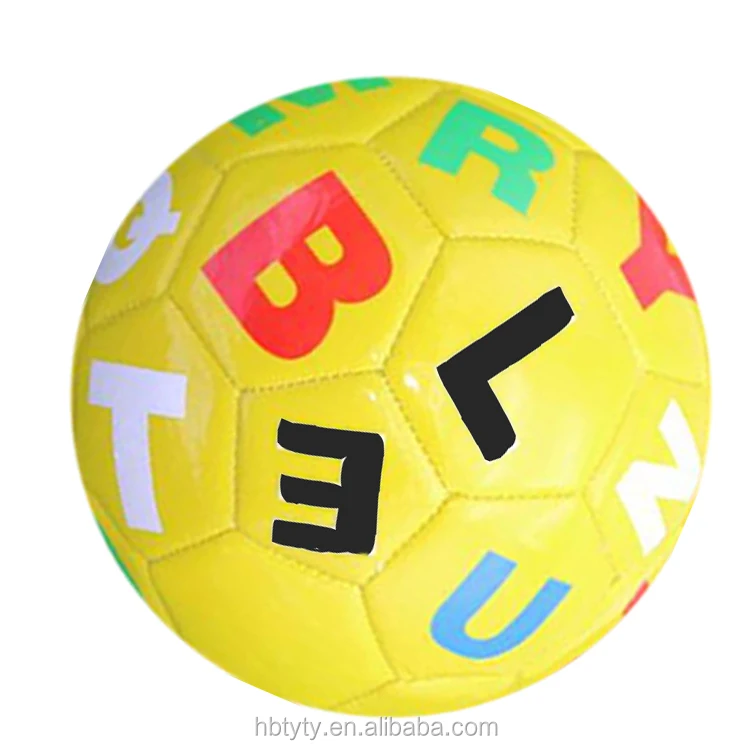 
Children digital intelligence soccer balls/footballs/ toy balls with learning english letters for children kids balls 