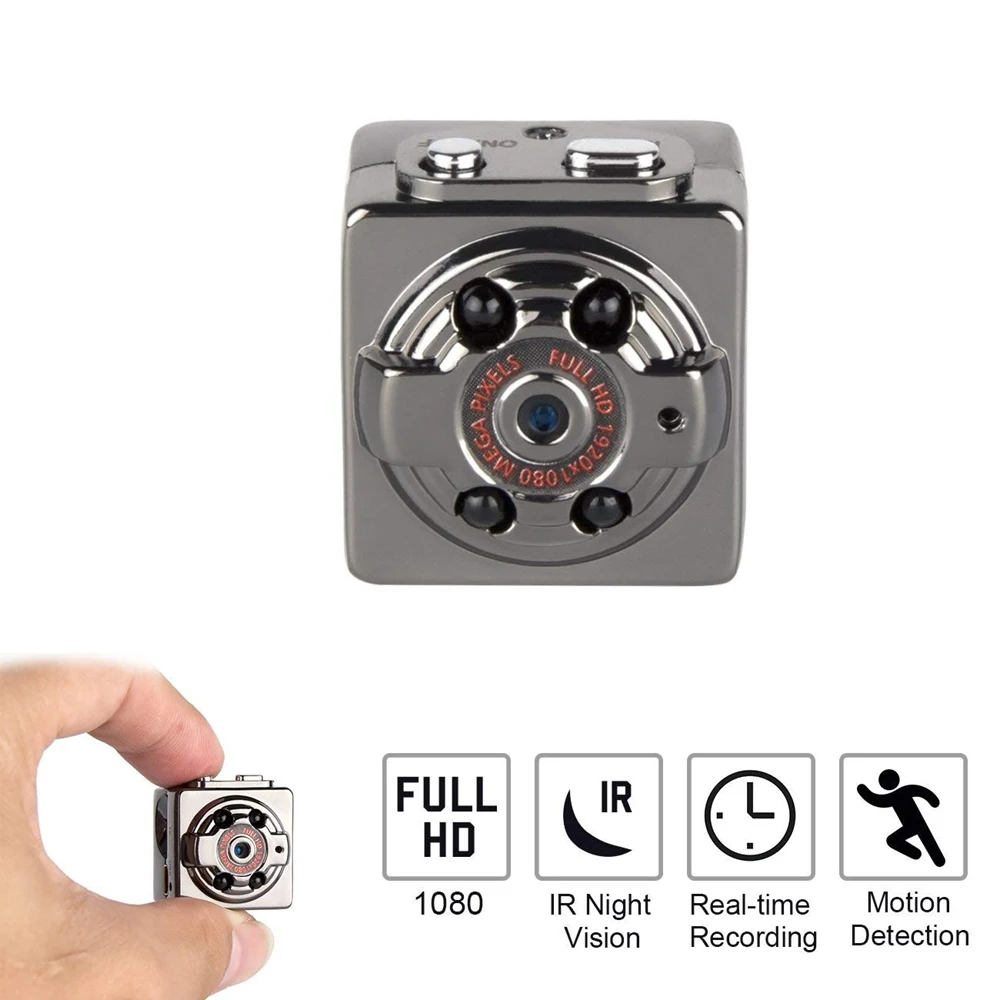 Full HD 1920* 1080P Motion Detector /recording while charging /Night Vision: With IR camera / Support TV Out hidden mini PQ274