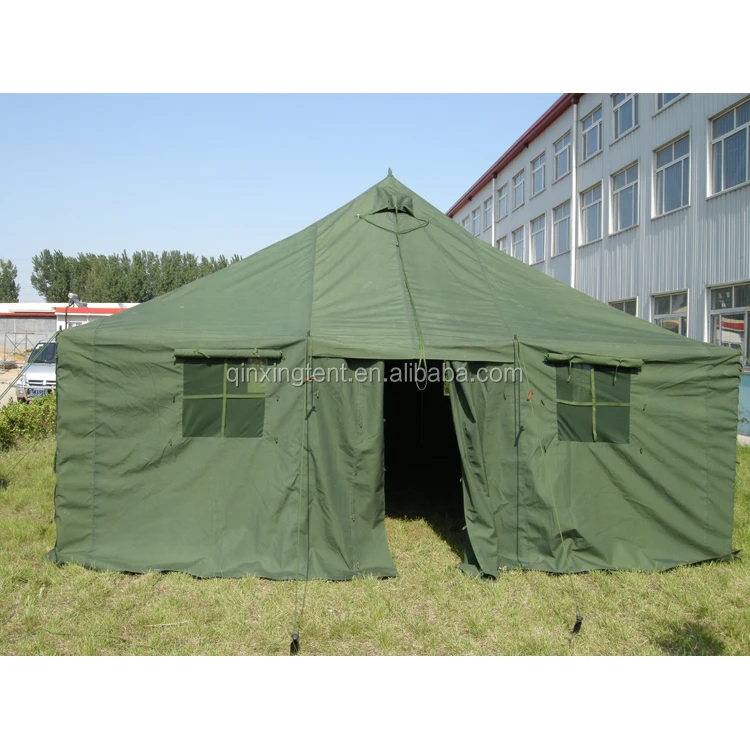 4.8m  Customized Color and Size Outdoor Camping Tent canvasTent Canvas winter Tent force armed  battle fight combat tent