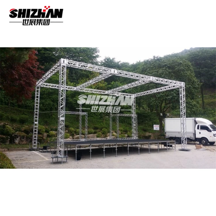Aluminum Lighting Speech Stage Space Roofing Truss Structure