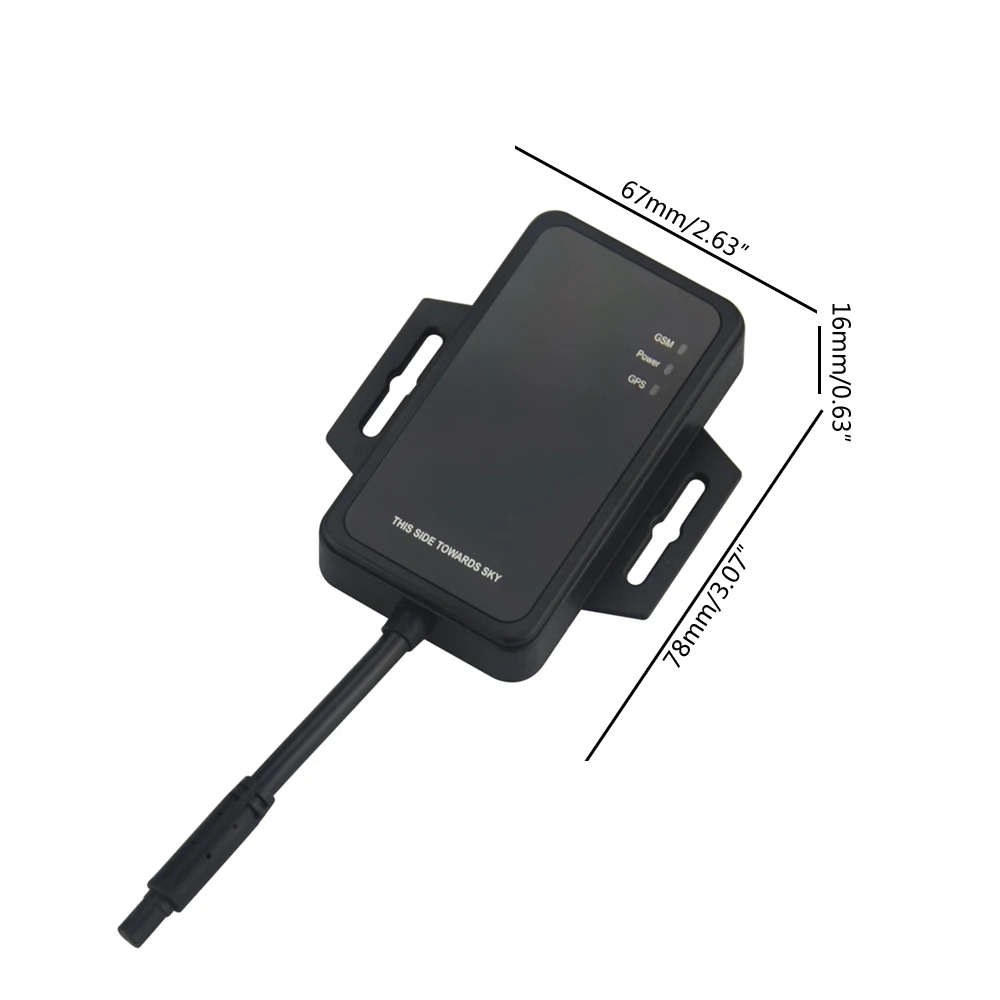 Concox Motorcycle GPS Tracker GT08 9-90V Vehicle Tracker GSM GPS Locator Waterproof Car Cut Off Oil Shock Alarm Mileage With SOS