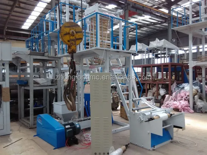 plastic nylon bag film extruder machine