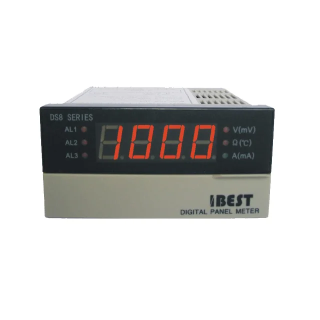 DN8 4-20mA Output Digital Loadcell Load Cell Weighing Sensor Indicator/Big 4 LED Display 24VDC/AC220V (IBEST)